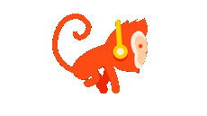 小猴子正在玩命合成中